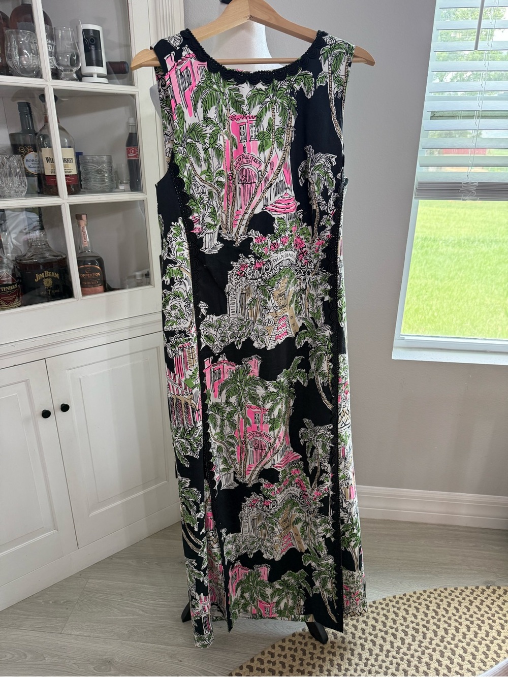 Lilly Pulitzer Darlene stretch Maxi shirt Dress - NWT - Picture 4 of 9